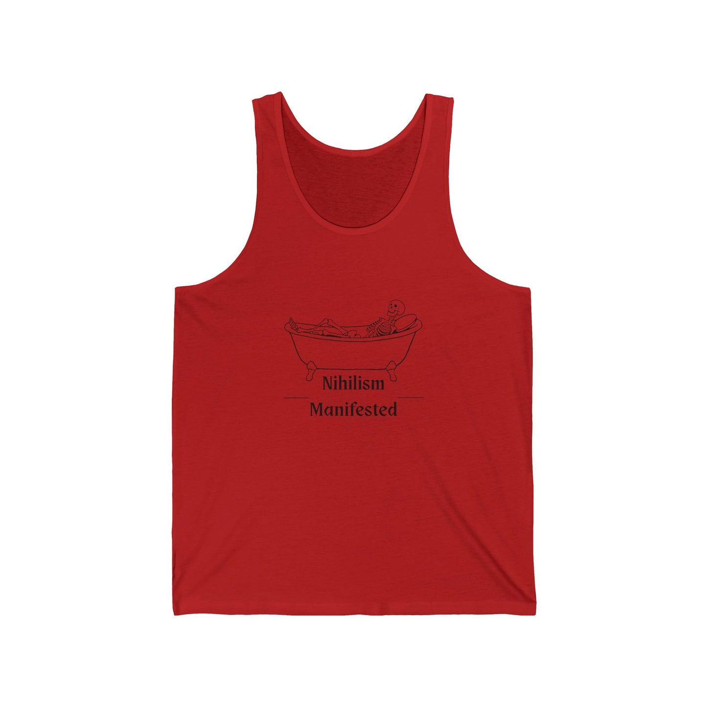 Nihilism Manifested - Unisex Jersey Tank