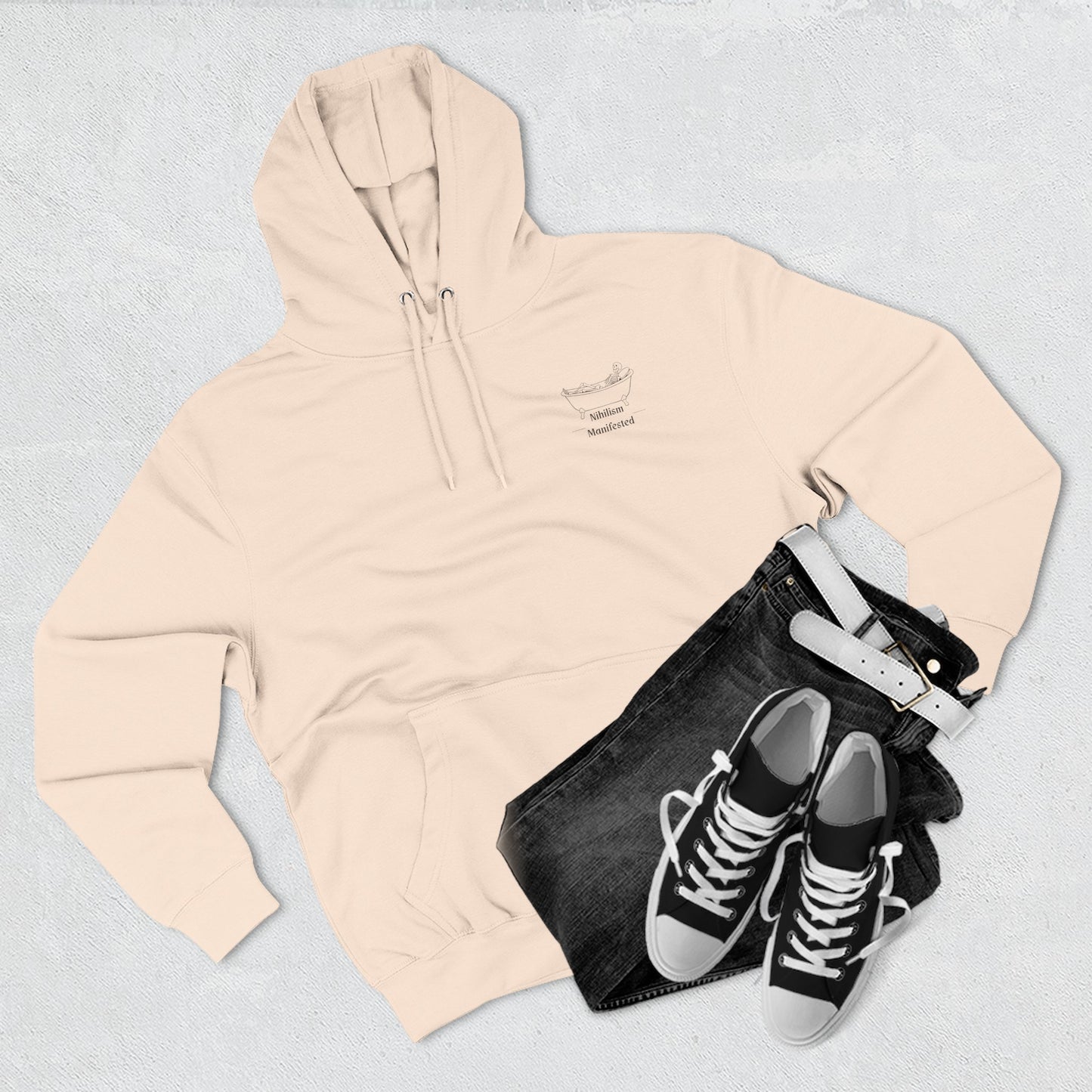 Life goes on...Because I allow it - Fleece Hoodie