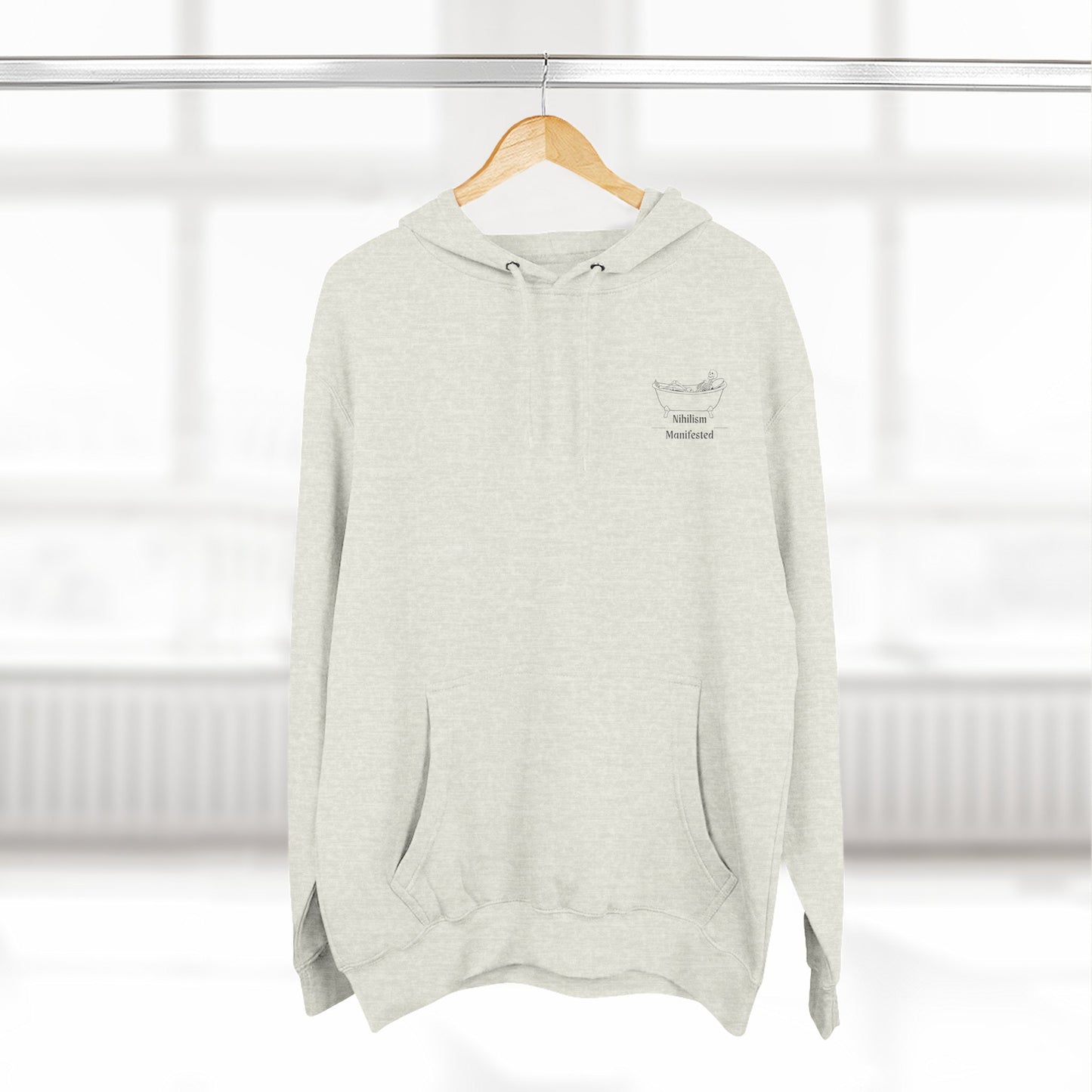 Life goes on...Because I allow it - Fleece Hoodie