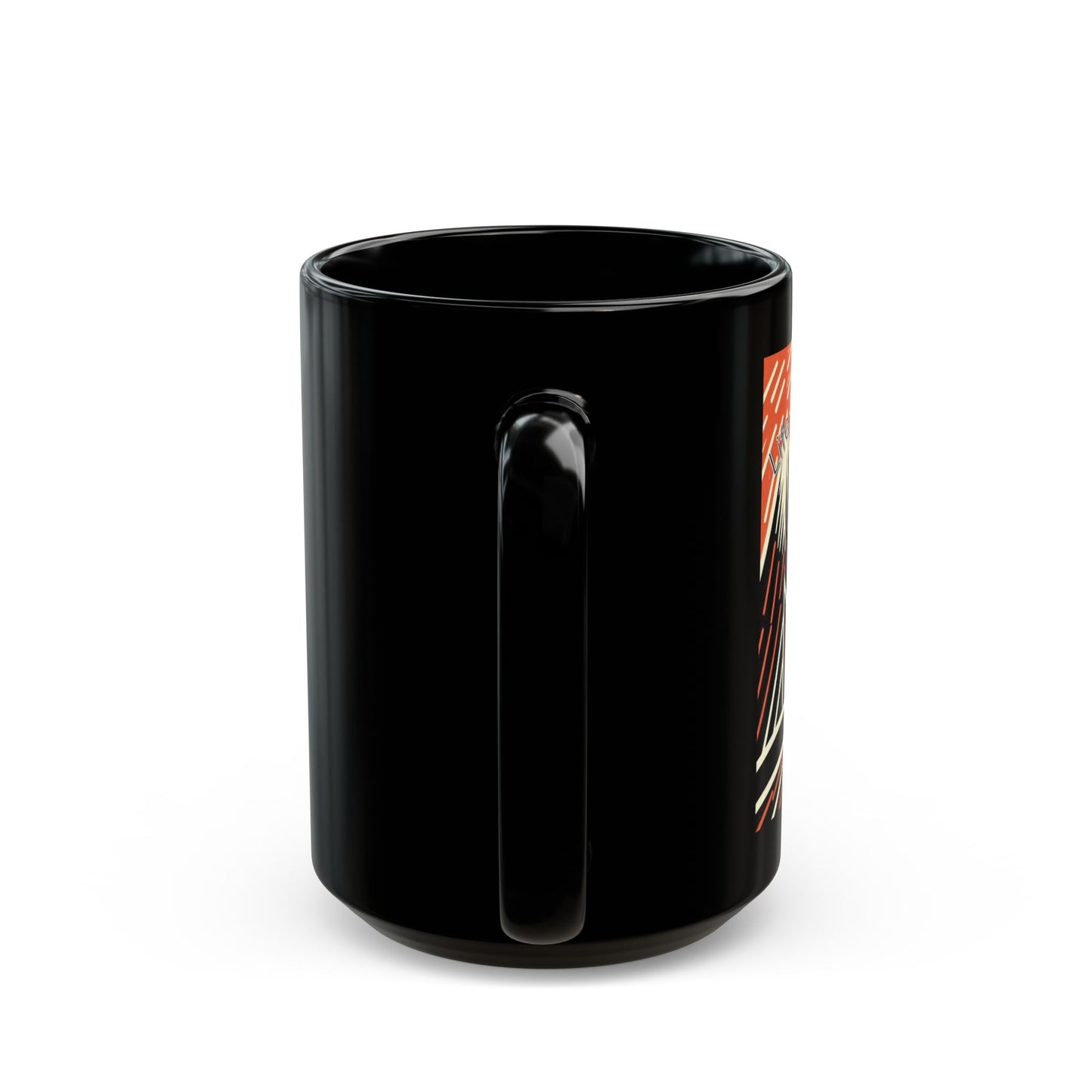 Life goes on...Because I allow it - Black Mug