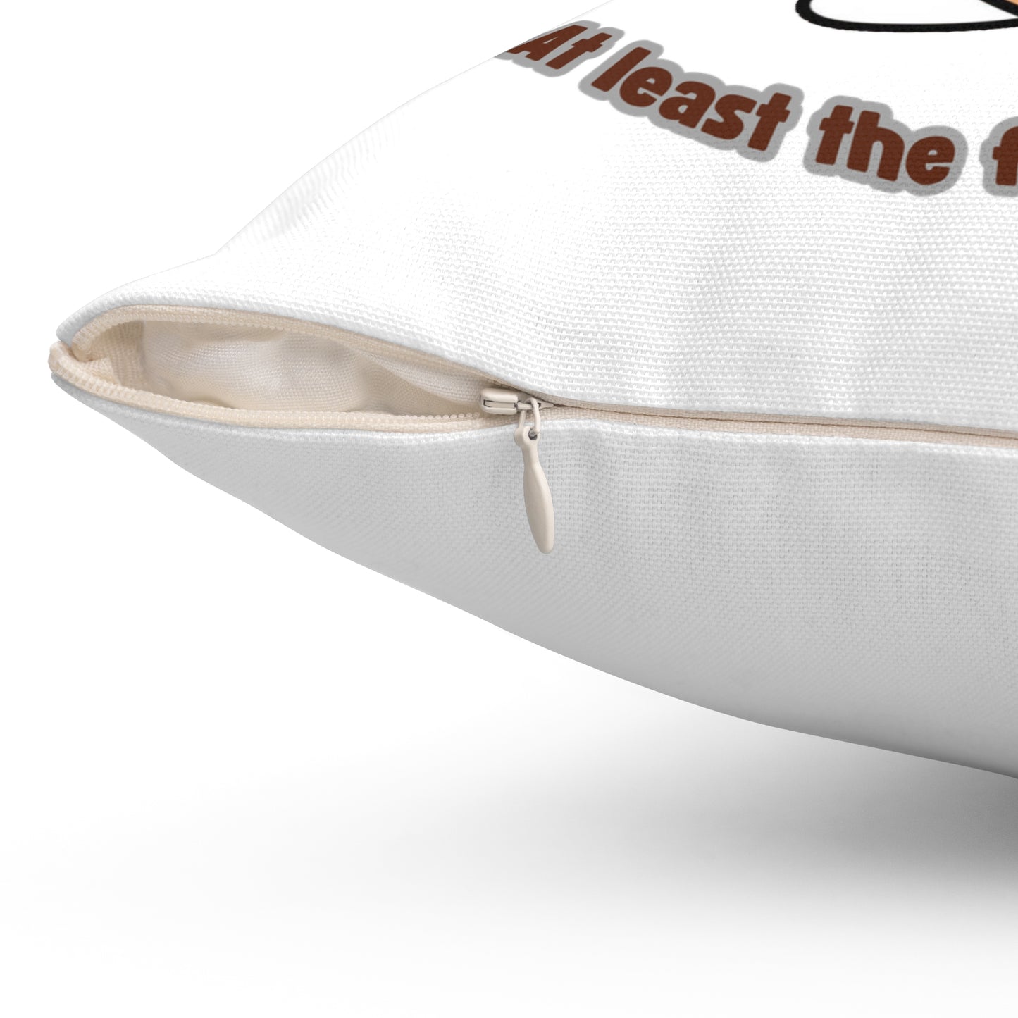 Life is Pointless Skeleton Pillow - Fun Halloween Decor & Gift