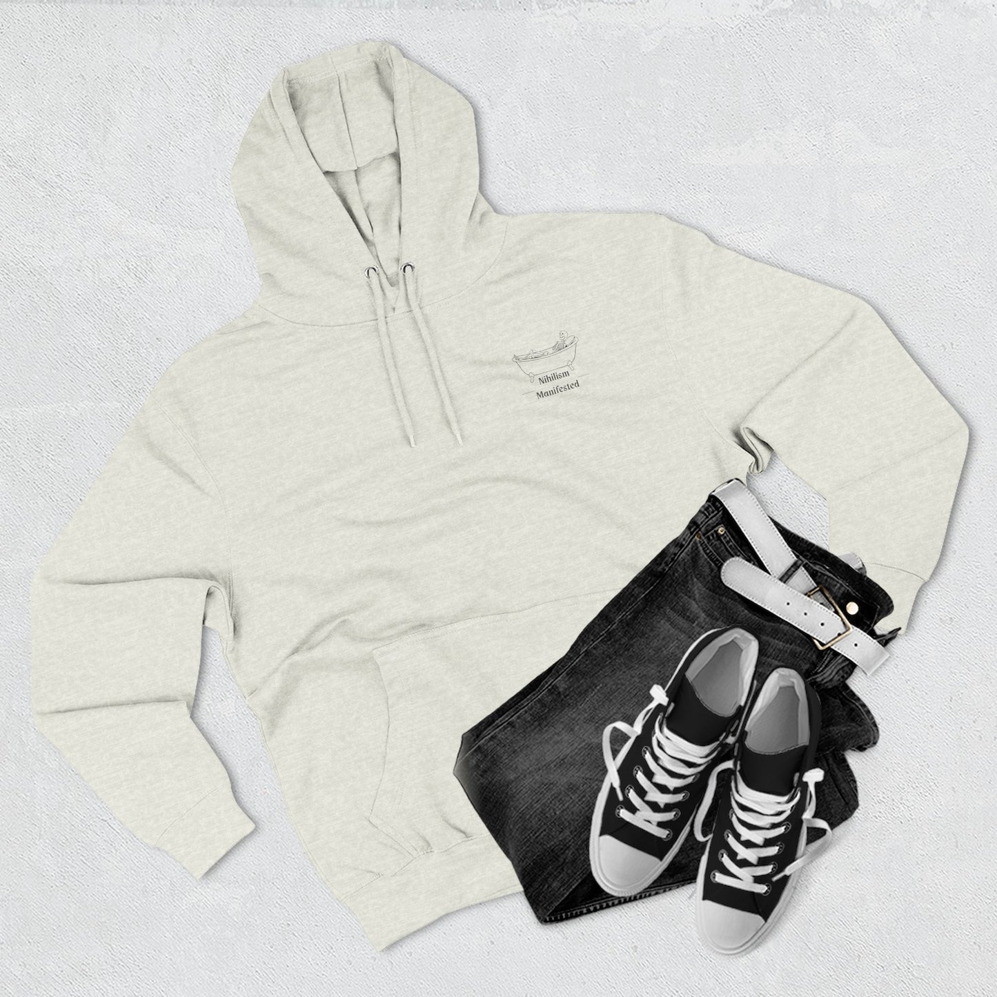 Life goes on...Because I allow it - Fleece Hoodie