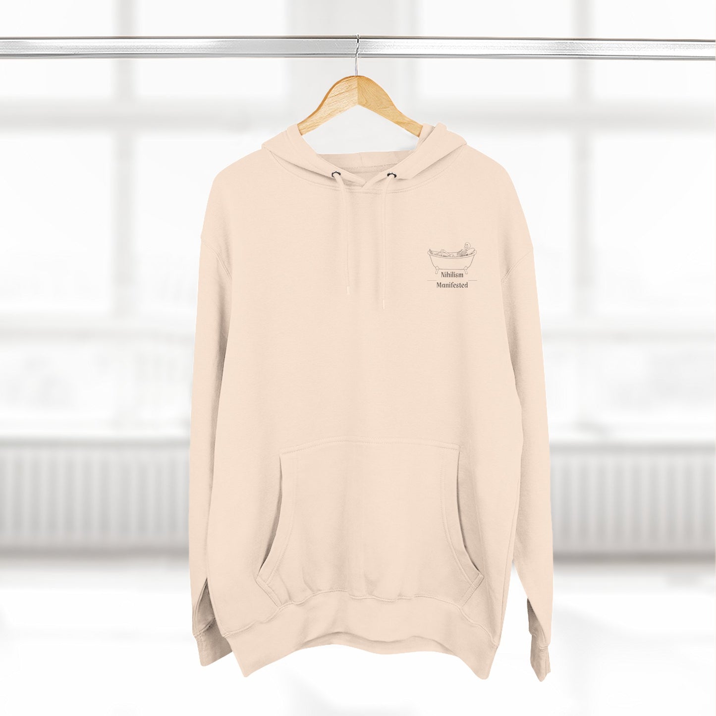 Life goes on...Because I allow it - Fleece Hoodie