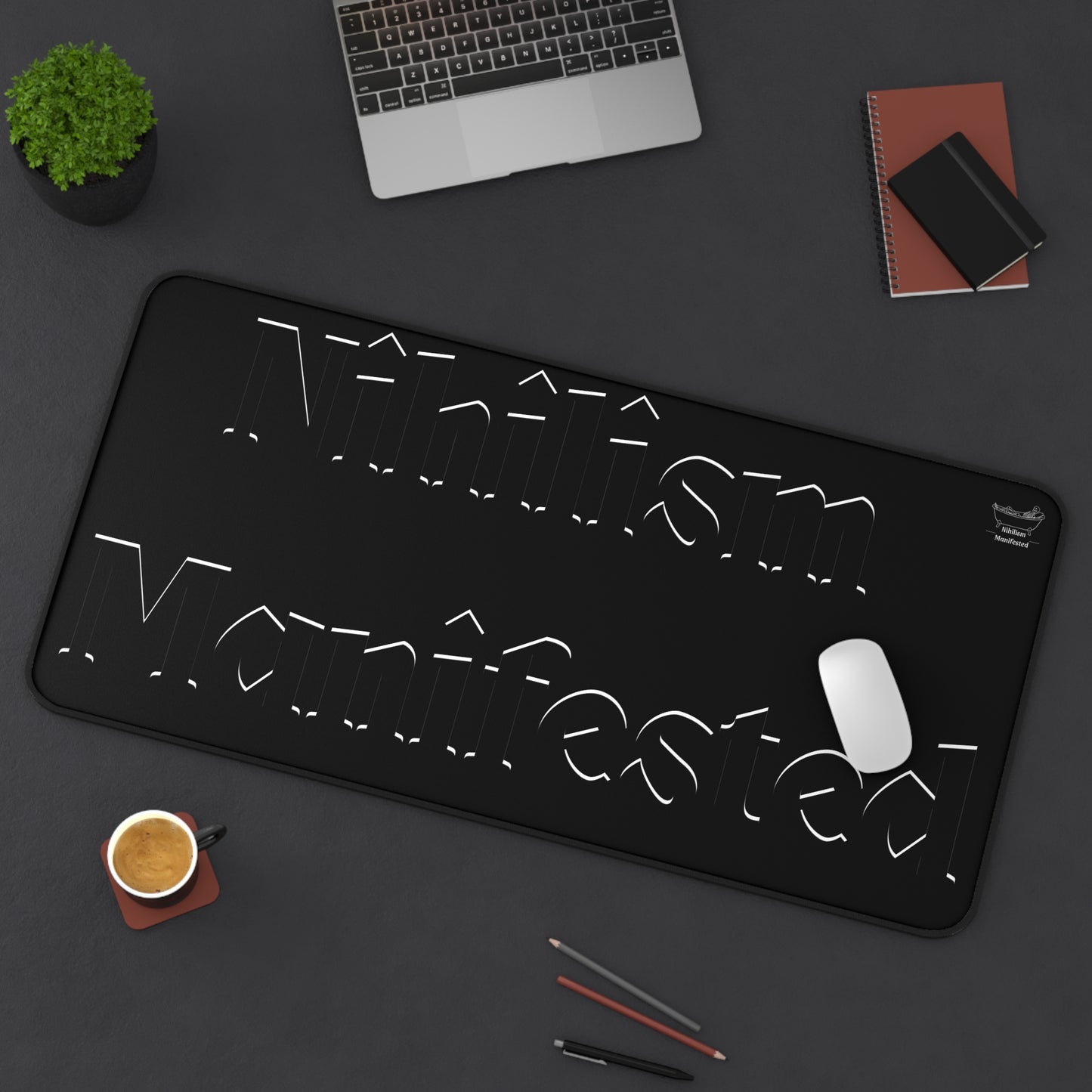 Nihilism Manifested Desk Mat