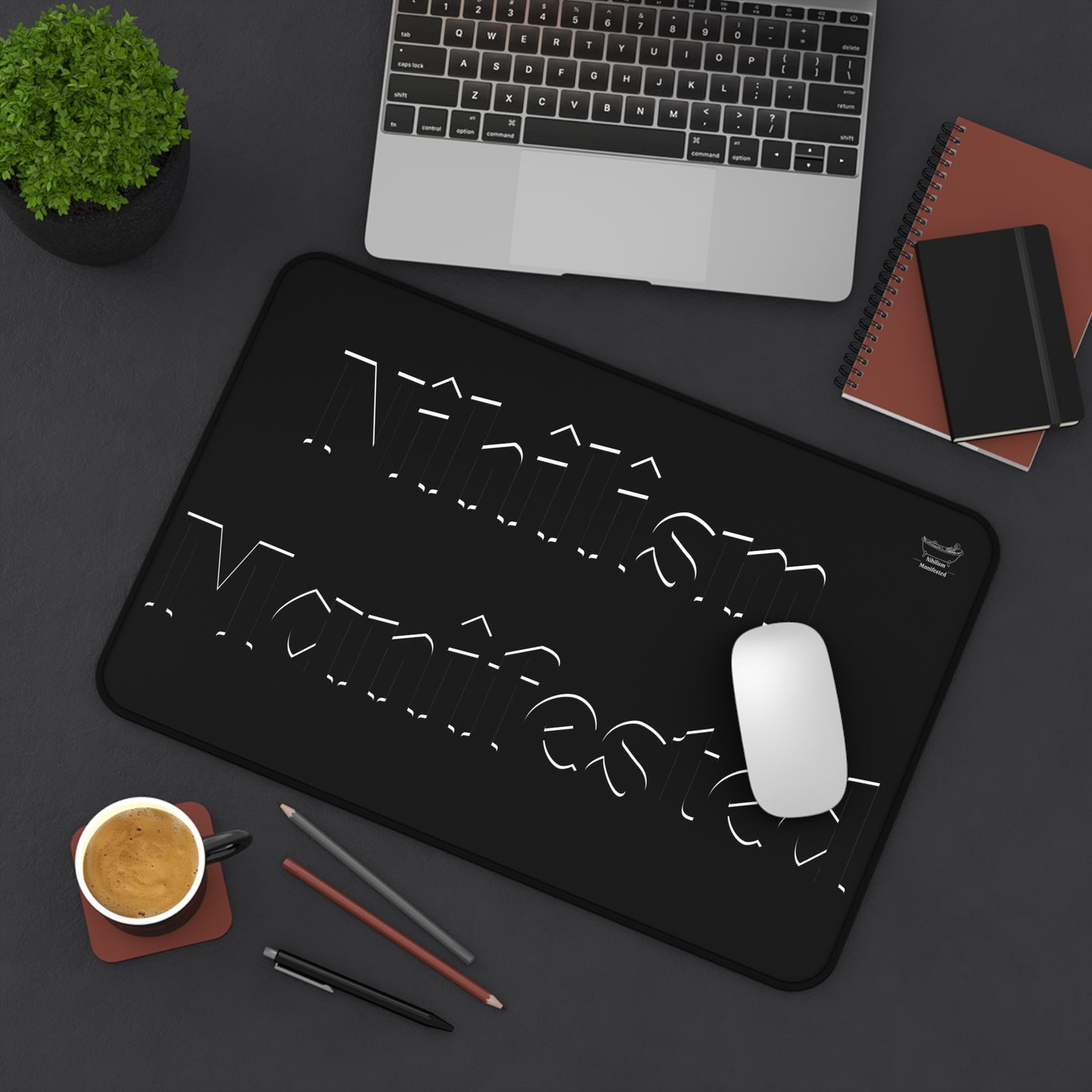 Nihilism Manifested Desk Mat