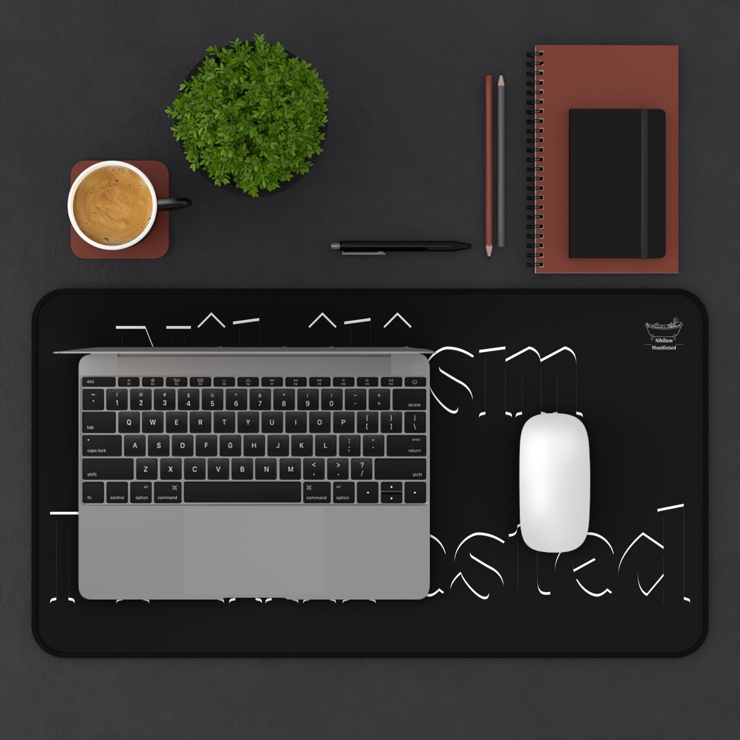 Nihilism Manifested Desk Mat