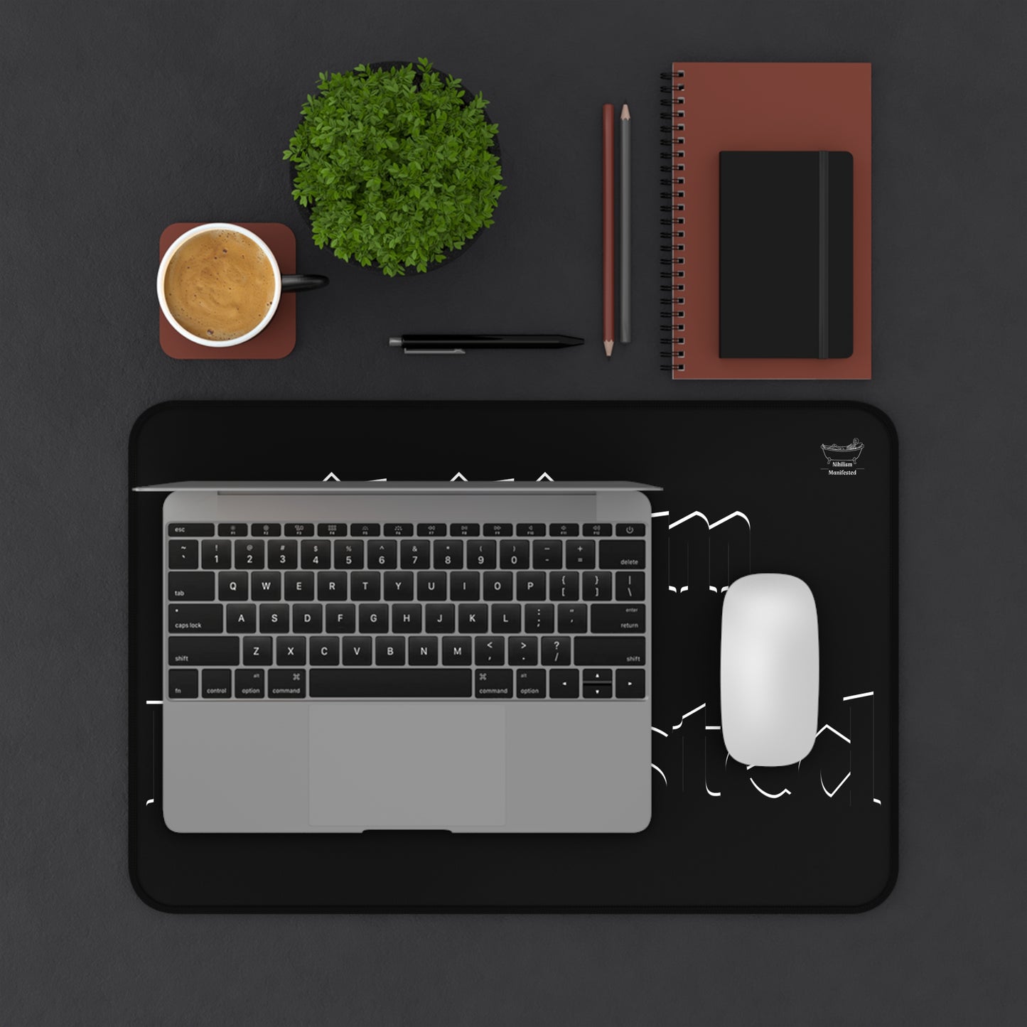 Nihilism Manifested Desk Mat