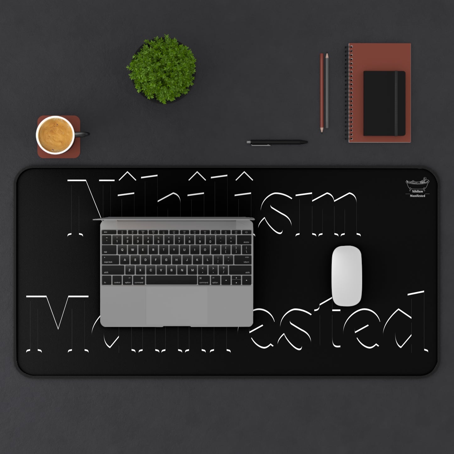 Nihilism Manifested Desk Mat